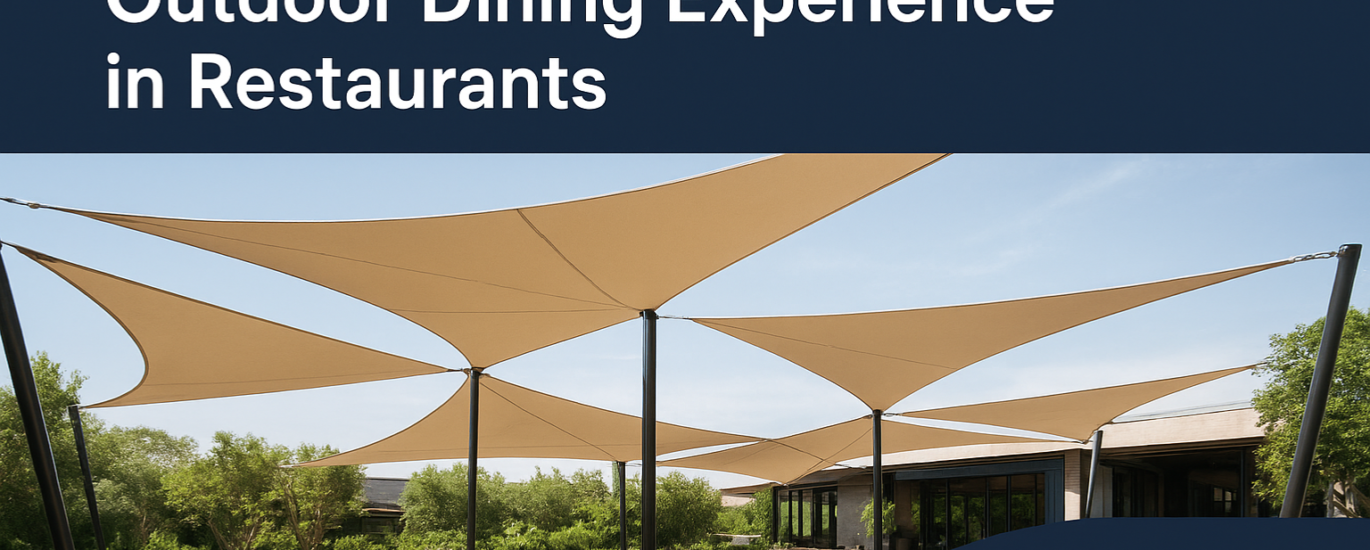 Sail Tensile Is the Best Choice for Outdoor Restaurant Spaces